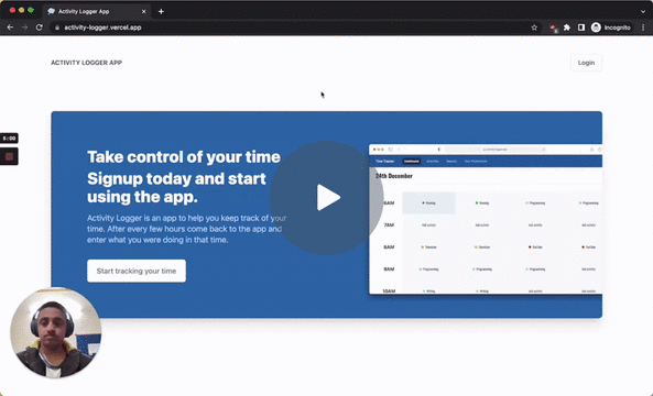 App demo gif